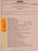 Alina-Alina DIXI Model 60, 75 and 3S, Jig Boring Machine, Tooling & Access Manual 1967-3S-60-75-01